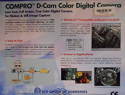 VINTAGE COMPRO  WEB CAM, DIGIAL CAMERA