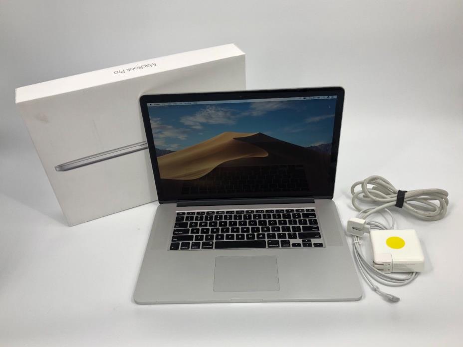 2014 Apple MacBook Pro Retina 15” Laptop 512GB 2.8GHz 4-Core i7 Nvidia w/Box