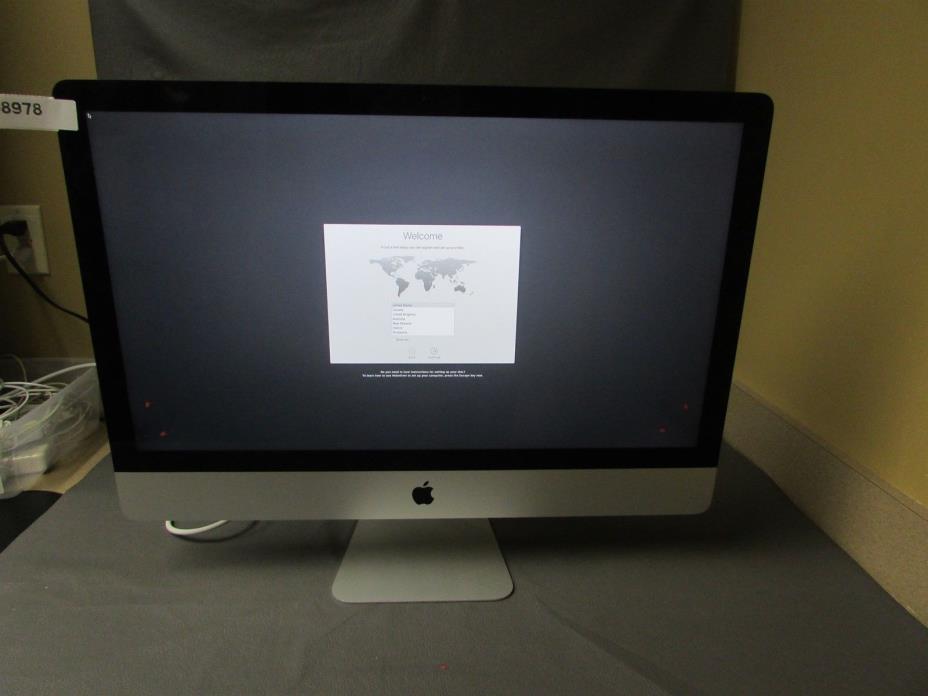 Apple iMac MD096LL/A Core i7 3.4 27