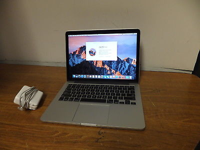 Apple Macbook Pro 13 Retina 12,1 A1502 2015 i5 2.7Ghz 8Gb 128Gb SSD Sierra   A