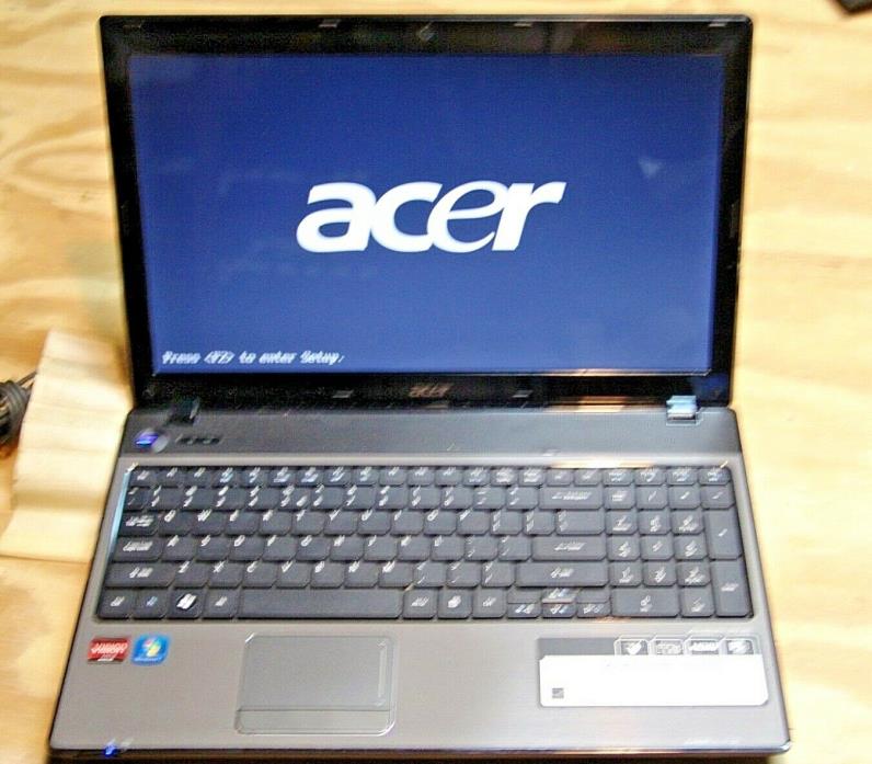 Acer Aspire 5551-2036  Win7 for parts or rebuild powers on