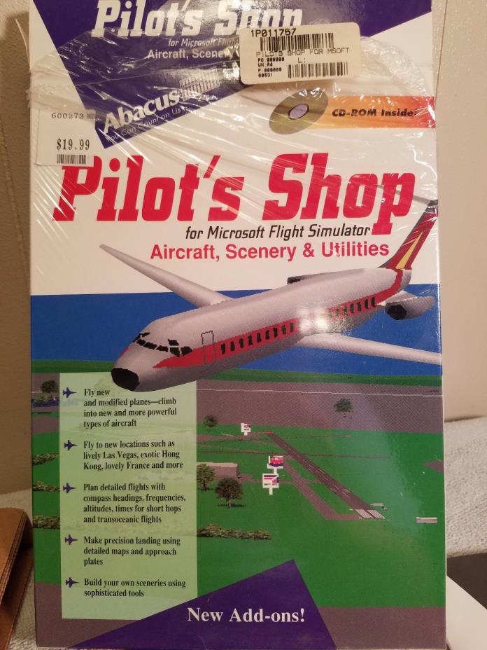 Pilot's Shop for Microsoft Flight Simulator Aircraft, Scenery & Utilities (PC)
