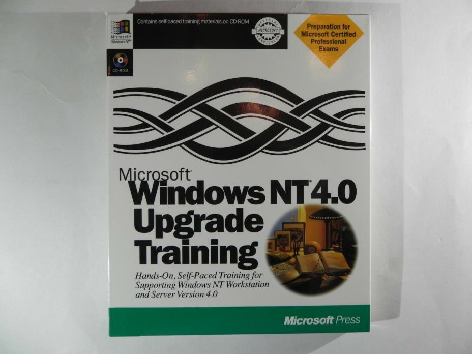 Microsoft Windows NT 4.0 Upgrade Training, with CD-ROM, Workstation and Server