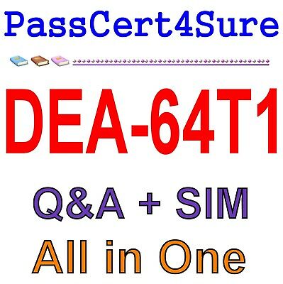 EMC Best Exam Practice Material for DEA-64T1 Exam Q&A+SIM