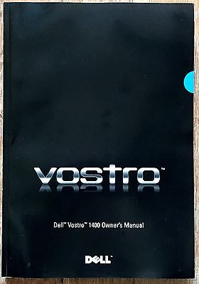 DELL VOSTRO 1400 USER OWNERS MANUAL