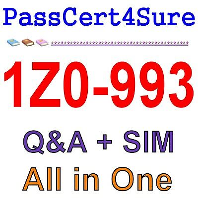 Best Exam Practice Material for 1Z0-993 Exam Q&A+SIM