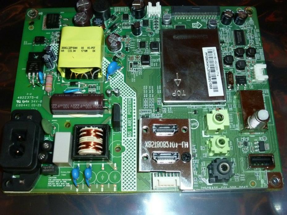 Vizio 482Z375-6 Main Audio/Video Power Mother PCB Board for 24