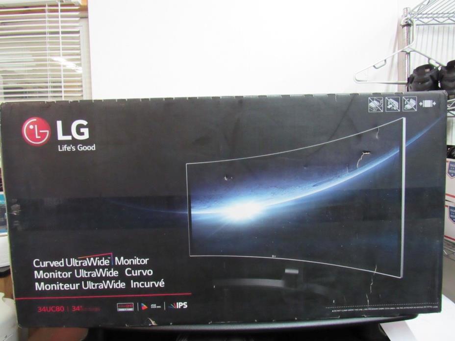 NEW LG 34UC80-B 34