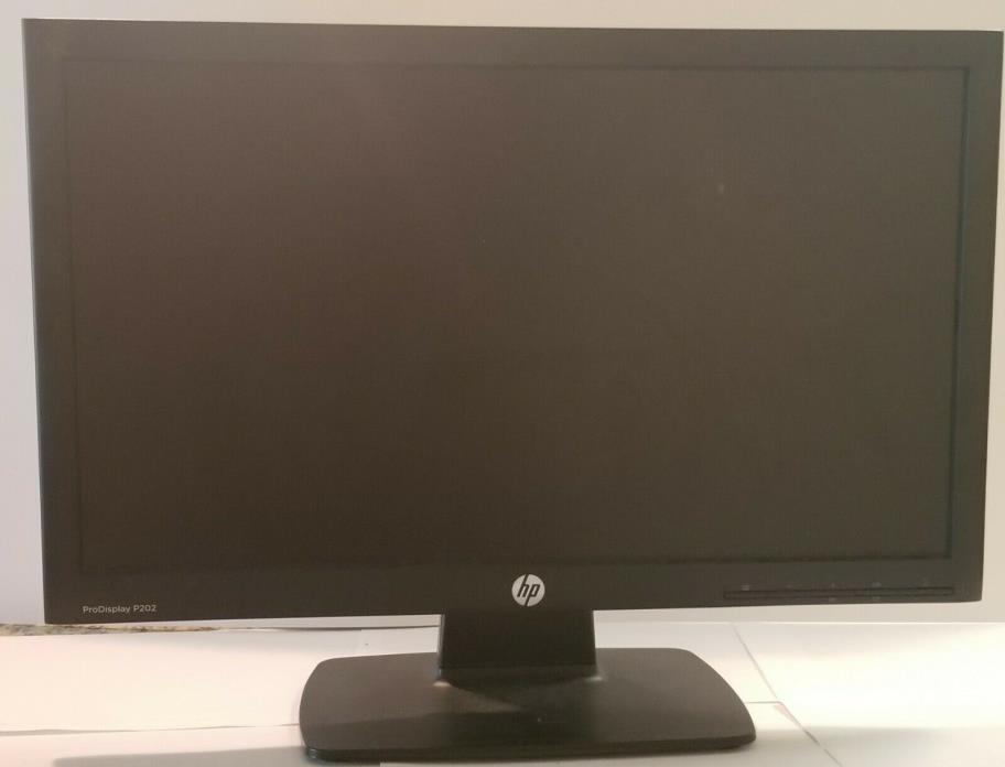 3 HP ProDisplay P202 Monitor 20-inch Monitor