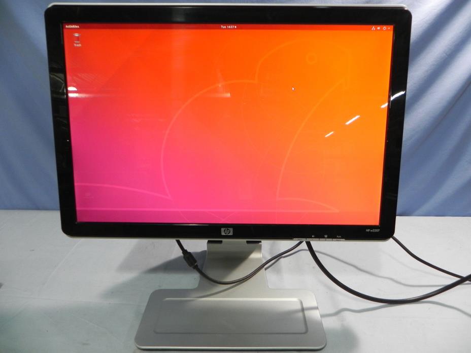 HP Pavilion w2207 Monitor, 1680 x 1050, 22