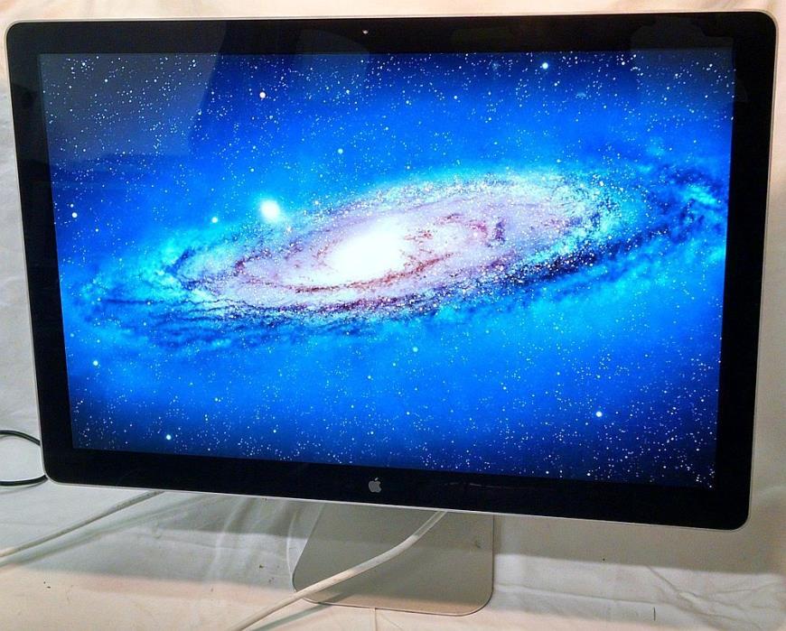 Apple Cinema Display LED 24-Inch MB382LL/A A1267 Nice