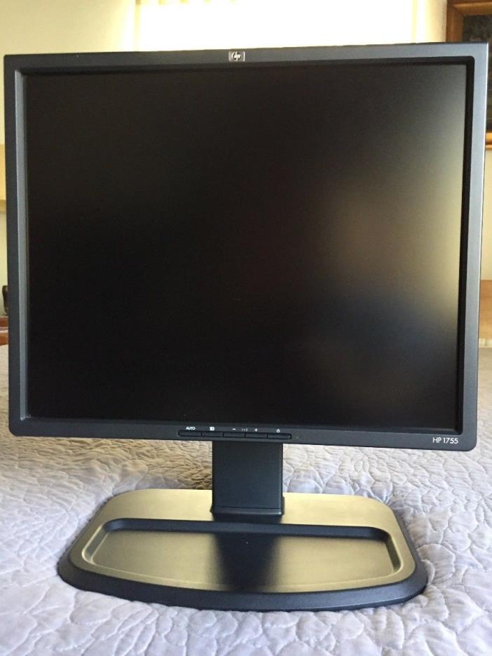 HP 1755 LCD Flat Panel Display Monitor 17