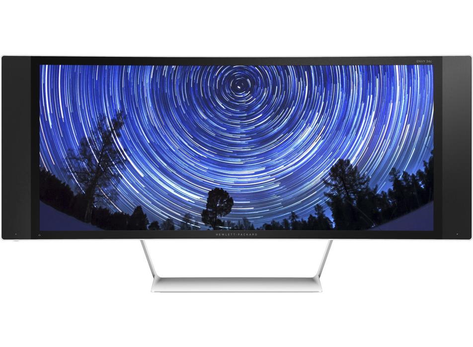 HP ENVY 34c Ultrawide Curved Monitor 1440p