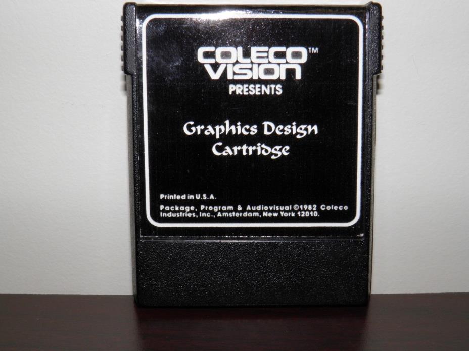 Graphics Design Cartridge (Project Name by Line) for the Coleco ADAM computer