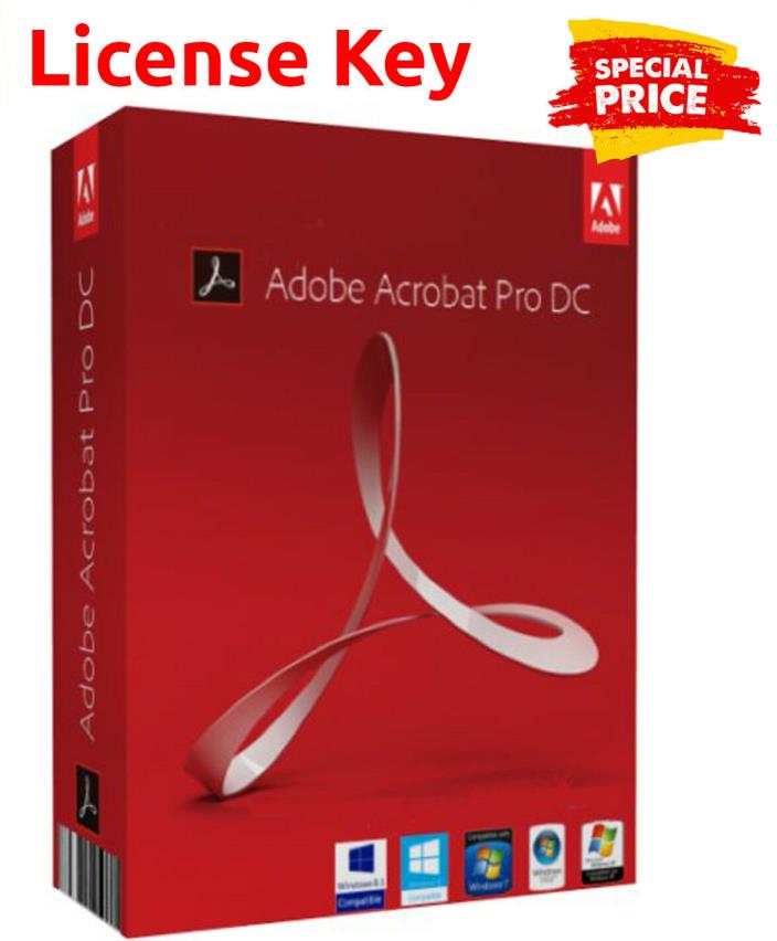 Adobe Acrobat Pro DC 2018 lifetime Key Instant Delivery