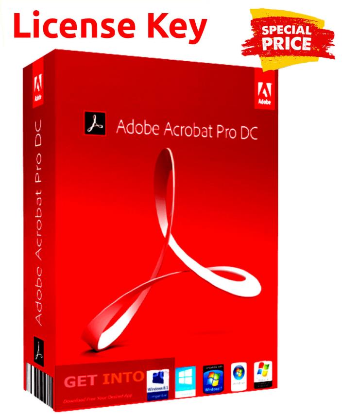 Adobe Acrobat Pro DC 2019 lifetime Key and official activator Instant Delivery