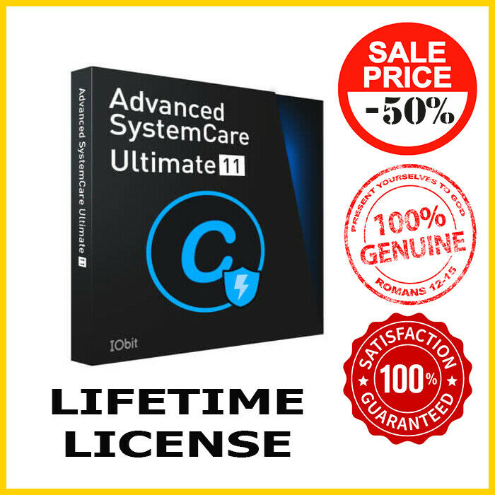 Advanced System Care Ultimate 12  | 3 PC | Echte Lifetime License + Updates