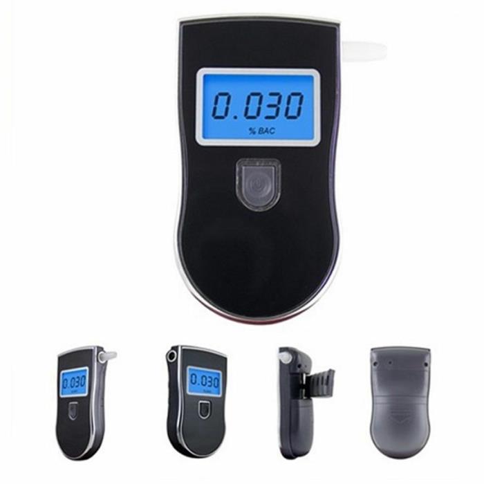 Advanced Police Digital Breath Alcohol Tester Breathalyzer Analyzer Detector US