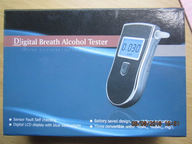 New! Digital Breath Alcohal Tester Kit