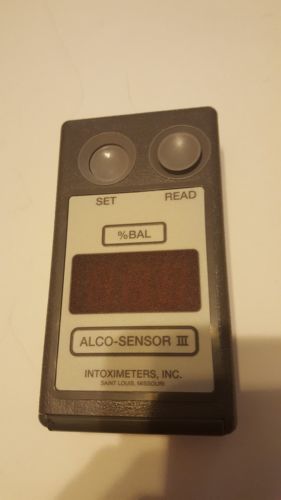 Intoximeters Inc. Alco-Sensor III Handheld Breathalyzer