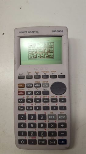 Casio Power Graphic RM-7000 Calculator *B2*