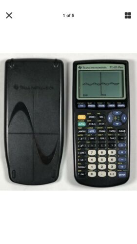 TI-83 Plus Graphing Calculator with Cover by Texas Instruments [0035]