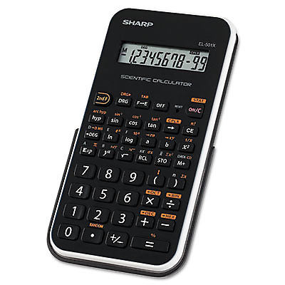EL-501XBWH Scientific Calculator, 10-Digit LCD EL501XBWH  - 1 Each