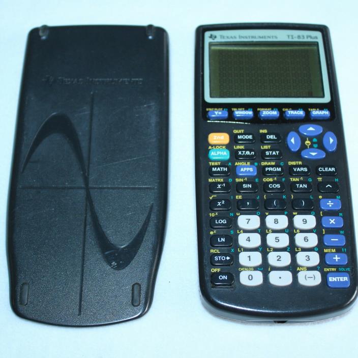 Texas Instruments TI-84 Plus Graphing Calculator - WORKS OKAY BUT HAS STREAKS