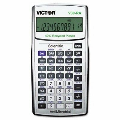 Victor Scientific Recycled Calculator w/AntiMicrobial Protection (VCTV30RA)