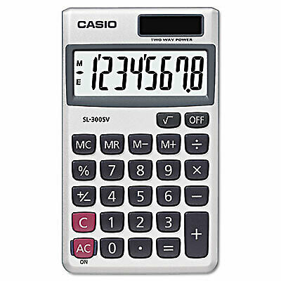 SL-300SV Handheld Calculator, 8-Digit LCD SL-300SV  - 1 Each