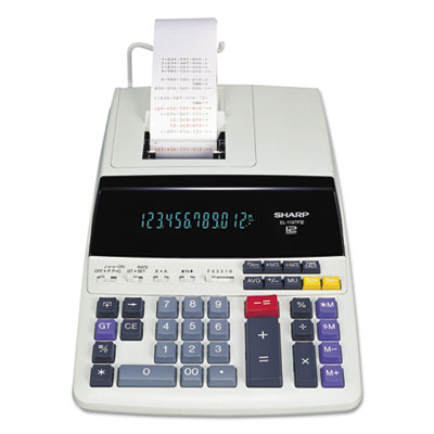 Sharp Calculator,Print 12-Digit EL1197PIII  - 1 Each