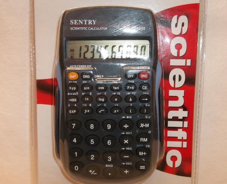 Sentry CA656 56-Function Scientific Calculator AP SAT PSAT NMSQT New In Package