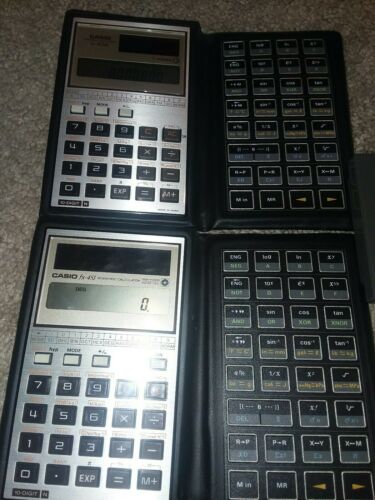 Casio Fx-451 And Fx-451M Fx 451 Fx 451M Both Great Condition. Both calculators