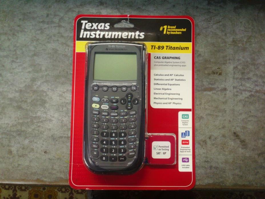 *NEW* Texas Instruments TI-89 Titanium Graphing Calculator