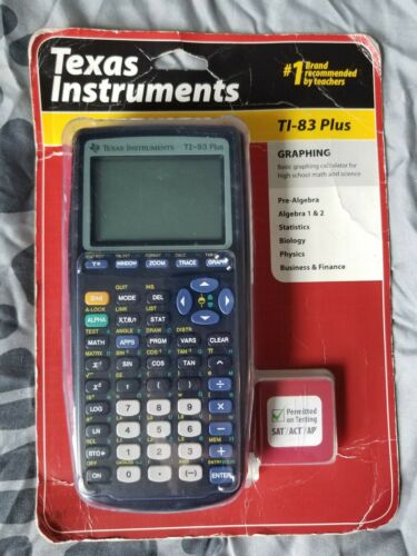 Texas instruments ti-83 plus graphing calculator