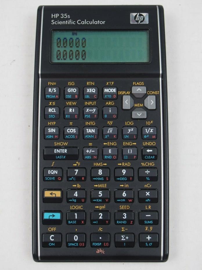 HP 35s RPN Scientific Calculator, Hewlett-Packard