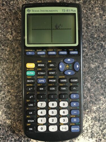 Texas Instruments TI-83 Plus Graphing Calculator (No Cover) Small Spot On Screen