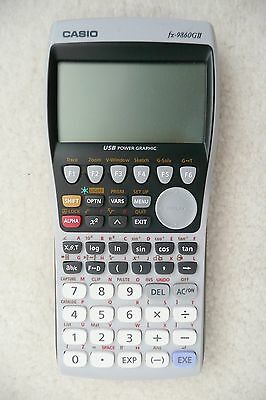 Casio FX 9860 GII Graphing Calculator 1097 Function USB Power Graphic Japanese