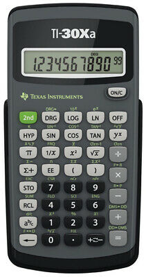 TI Durable TI-30XA Scientific Calculator 10-Digit LCD Easy To Use - 1 Unit
