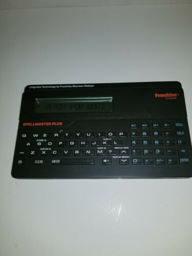 Franklin Computer Spell Master Model DC 120