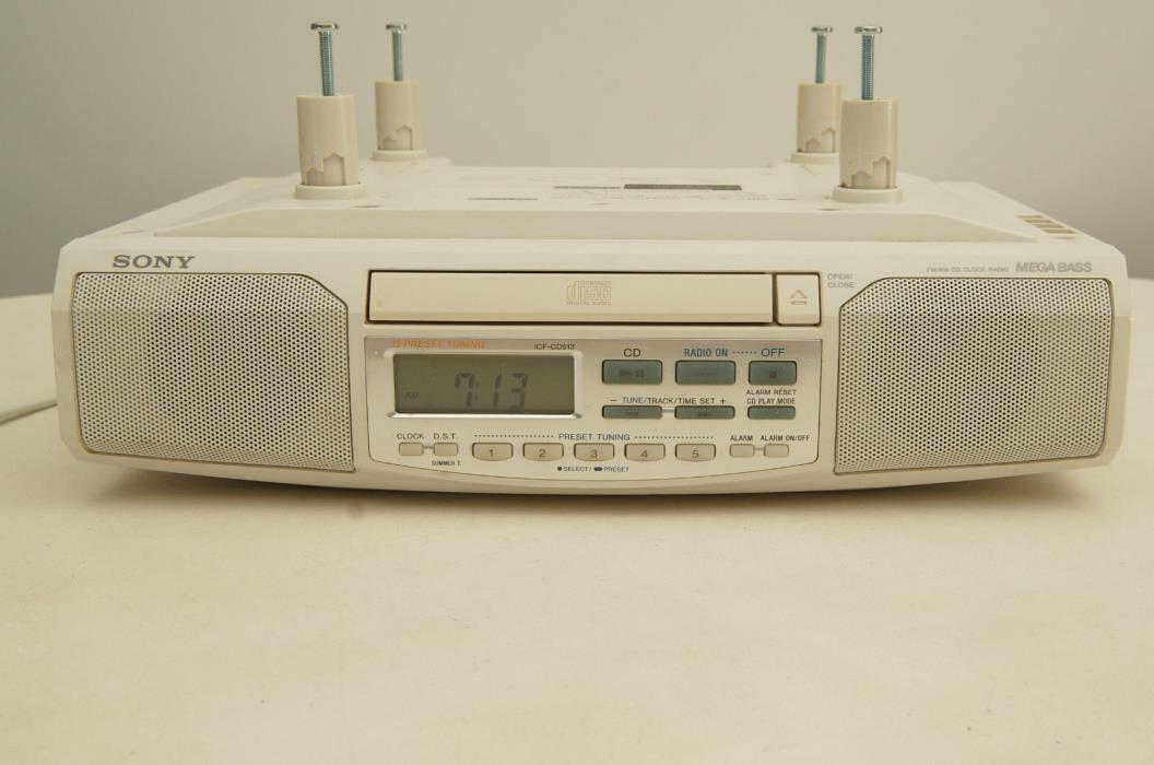 Sony ICF-CD513 FM/AM CD Clock Radio