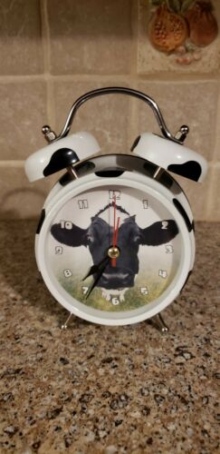 Mark Feldstein Wacky Waker Moo Cow Alarm Clock  Requires  3 AAA Batteries