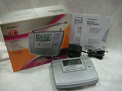 Radio Shack Weatheradio Alarm Clock - RadioShack Weather Radio - 12-260 NEW