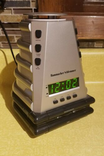 NICE Hammacher Schlemmer Clock Peaceful Progression Remington Aromatherapy Light