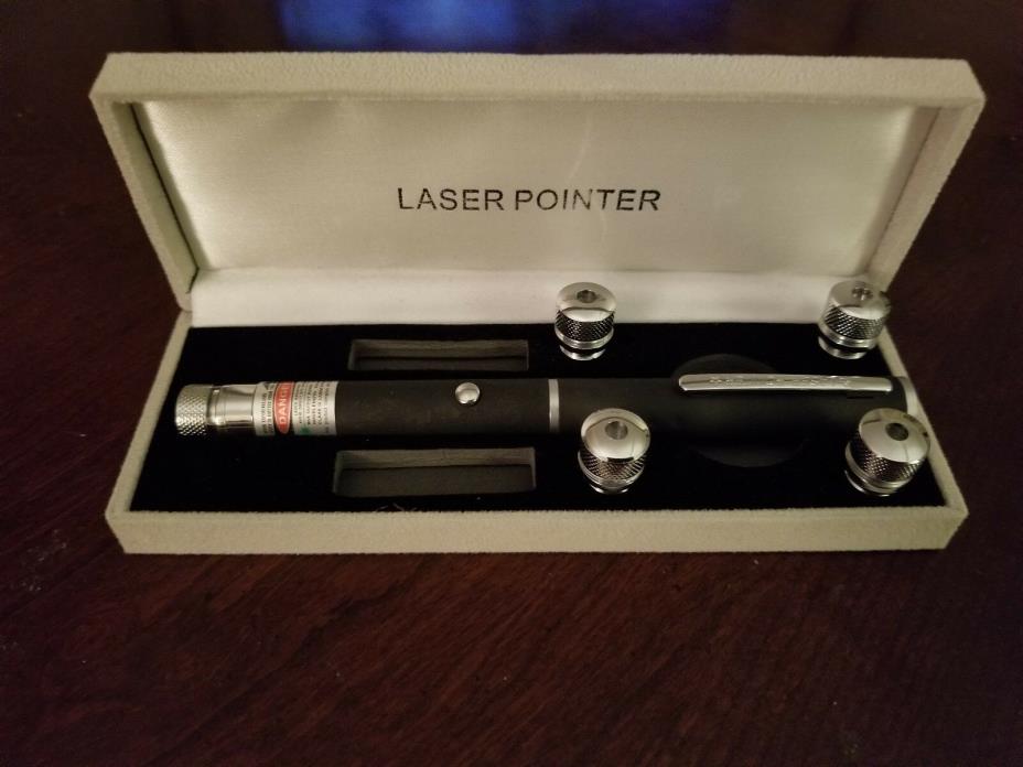 Most powerful allowed 5 MW Green laser pointer UP-TO 12 Mile Range 6in1 2018 HD