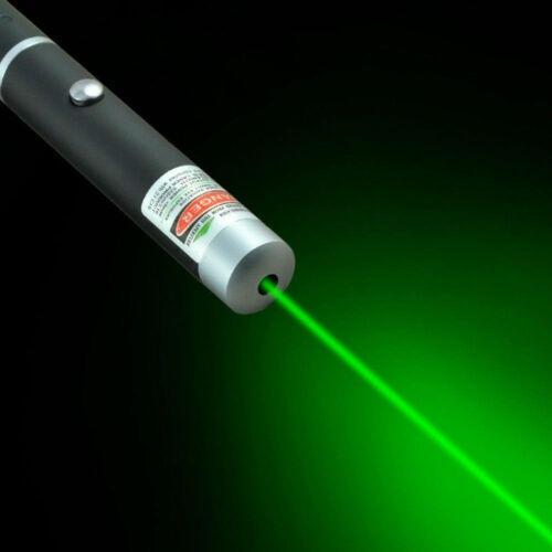 Military 5MW High Powered Green Laser Pointer Pen Lazer 532nm Visible Beam Light