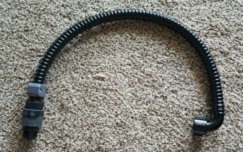 Blue Bowl Concentrator quick connect 3/4 in hose tube 2ft johnson pump 90 degree
