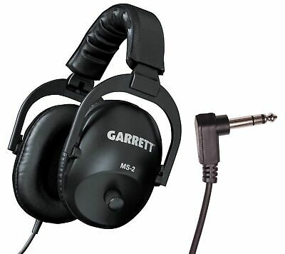 Garrett Master Sound MS-2 Deluxe Headphones 1/4-inch Stereo Plug CSI 250 1627300