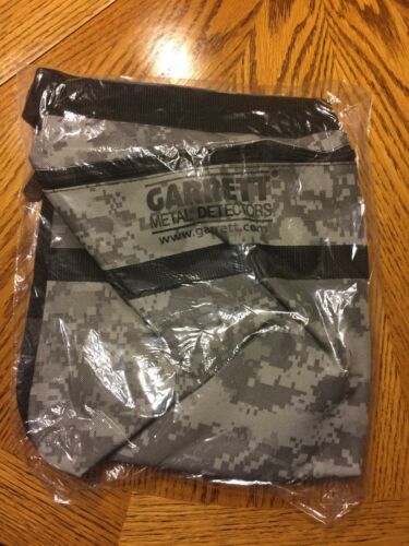 Bag Pouch Garrett Metal Detector Finds Recovery Camo Canvas Belt Ace AT Pro Gold