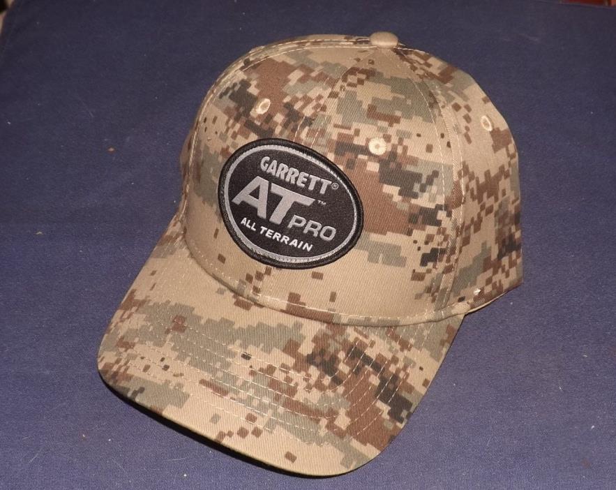 GARRETT AT PRO Camo Cap Hat Version 2 Adjustable One Size Never Worn